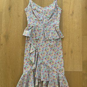 Liberty x J.Crew floral dress size 0